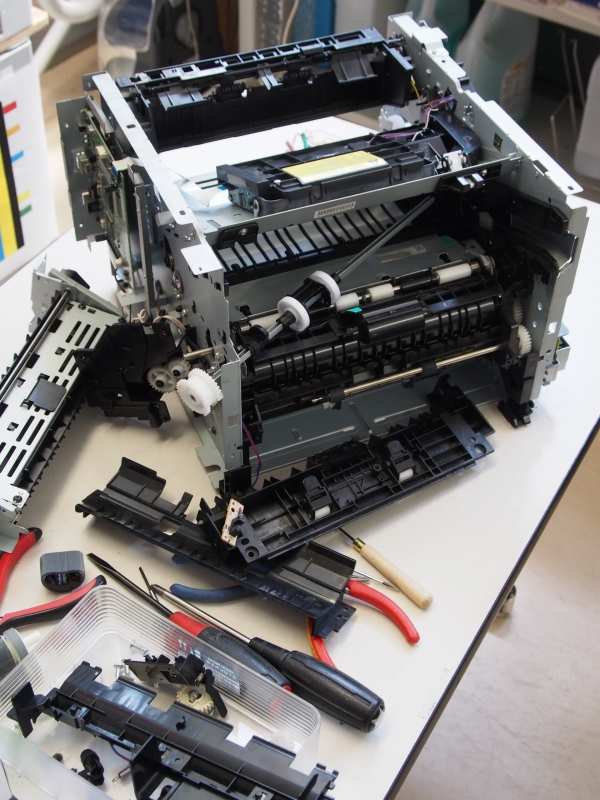 プリンター整備記録 | 中古コピー機、ワープロ、パソコンの修理と販売